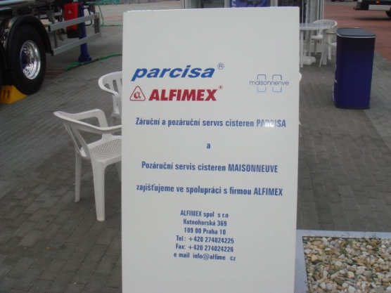 AUTOTEC Brno 2010, záruční a pozáruční servis cisteren PARCISA